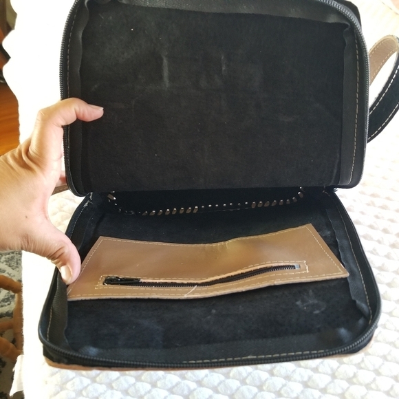 Skull | Hand Tooled Leather Backpack - Picture 6 of 11